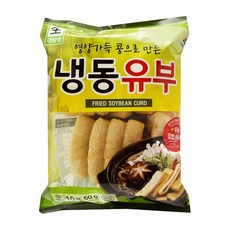 대림 냉동유부 60g, 1개