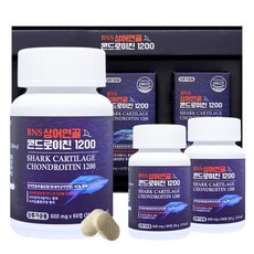 BNS 상어연골 콘드로이친 1200 미국산콘드로이친 관절 건강 영양제