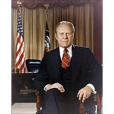 EOM President Gerald Ford Official Portrait 8x10 Silver Halide Photo Print - E0704004G37YII5, 기본, 기본