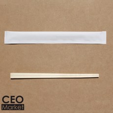 백양목 무지 젓가락 [203mm] 흰색 (2000개), 1. 백양목 무지 젓가락 [203mm], 2000개