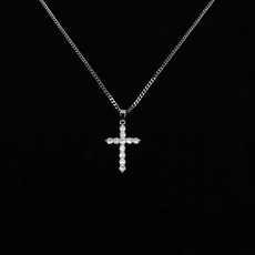 유색큐브펜던트