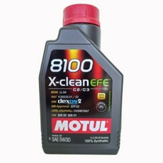MOTUL 8100 X-clean EFE C2/C3 5W30 1L 합성엔진오일 모튤 엑스클린 EFE C2/C3 5W30 1L, 1개
