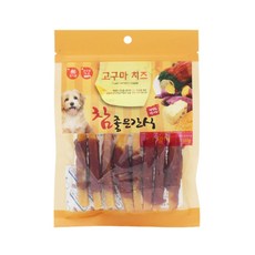 오리말이 고구마 치즈 강아지 간식 100g 애완견간식, 1개 - 참좋은간식