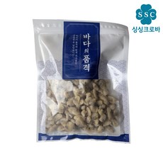 냉동 바지락살 소분 1kg 2kg 자숙 깐바지락살 업소용, 바지락살 500g, 1개