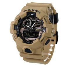 카시오 G-Shock GA-700CA-5ADR 아날로그-디지털 GA-700 시리즈 해외 모델 쿼츠 남성용 시계