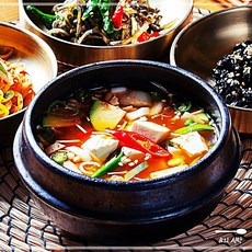B의식탁 두부 야채 집밥 된장찌개 밀키트 2인분, 1개, 상세페이지 참조