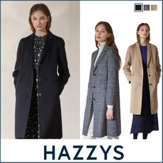 [현대백화점][헤지스레이디스]-[HSCO0D102BK] [PREMIUM] 블랙 캐시미어 코트