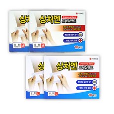 대일제약 클린드레싱밴드큐 상처엔 드레싱밴드 중형M 10매입*2개 + 상처엔 드레싱밴드 대형L 10매입*2개, 2세트, 20매입