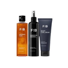 포뷰트 버번 그루밍 토닉 220ml (+컬크림 150ml+헤어스프레이 250ml), 1개