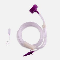 포유 피딩라인(영양약주입줄) 500ML 1000ML겸용 1EA 정맥투여불가, 1개