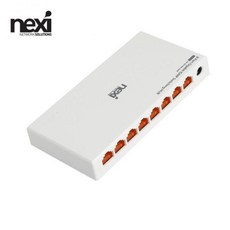 넥시 NX1135 8포트 기가비트 IGMP 스위칭 허브/NX-SG1008-IGMP/안정적인 IPTV 사용/N-WAY 기능지원/Auto MDI/MDI-X 포트자동변환/월 마운트 홀(