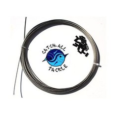 Catch All Tackle 캐치올태클 케이블 브라이트 스텐 스틸 빅게임 리더 라인 400LB 30FT