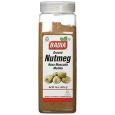 Badia Nutmeg 육두구 가루 16온스, 1개