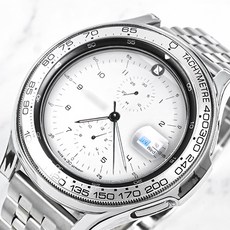 타임스토리 갤럭시워치4 클래식 46mm 호환 베젤링, D-15 실버