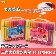 색연필 카자리 델타 년 급 리필심 그림을그리다 웰트 취미 유아자수원 18 색깔 다기능, 싫어함 가방 좋아요