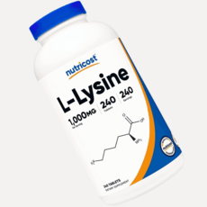 뉴트리코스트 엘라이신 1000mg 240정, 1개