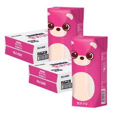 파스퇴르 꼬미루미 딸기우유 125ml x 24입 x 2박스