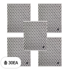 호텔컬렉션 34 고리 핸드타월, 엑스, 30개