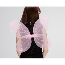 재롱잔치 공연 소품 팅커벨 요정 날개 클럽파티 코스프레소품, 핑크