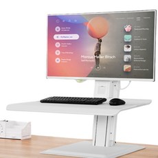 높낮이조절 모션모니터암 (32인치 고중량) 대형거치대 높은 듀얼 싱글