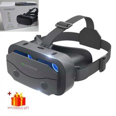 VR 안경 가상 현실 헤드셋 바이어 장치 헬멧 스마트폰용 3D 렌즈 스마트 고글 휴대폰 모바일 게임 액세서리, 5) Style C Only VR, 1개