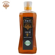 청밀당 베트남 100% 천연 벌꿀 튜브형 야생화 꿀 2Kg, 야생화꿀 2kg, 1개