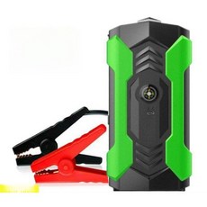 배터리점프스타터 차량용 배터리 점프 충전기 방전 시동 휴대용, 1. 녹색(28000mAh), 1개