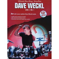 Dave Weckl: Ultimate Play-Along Drum Trax - Volume 1 데이브 웨클: 얼티밋 플레이얼롱 드럼 트랙스 1 (CD포함) Alfred 알프레드