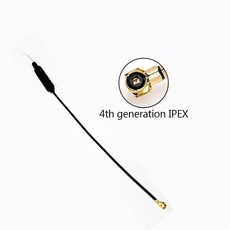수신기 증폭기 안테나 GWS 2.4g wifi 케이블 내장 구리 튜브 ipex 1 4 자켓 전 방향 수신 및 전송 IPEX 커넥터, [02] 4th, [01] 15cm, [01] 2P, 02 4th_01 15cm_01 2P