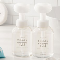 무글리세린 1+1 유기농 대용량 500ml 꽃모양 신생아 아기엉덩이클렌저 유아청결제 힙클렌저