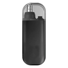 남녀공용 전기 코 헤어 트리머 귀 얼굴 청소 면도기 제거 관리 키트 7000RPM, Black, 2) Black, 1개