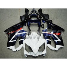 279068 / 혼다 cbr600 f4i에 맞는 새로운 abs 사출 금형 페어링 키트 fs 2001 2002 2003 01 02 03 맞춤형 파란색 흰색