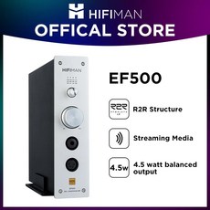 HIFIMAN EF500 DAC/앰프/헤드폰 스탠드 스트리밍 미디어 및 히말라야 LE R2R DAC 포함, 1)110V - 하이파이맨ef500