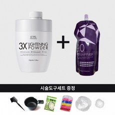 그리에이트 르에쓰 3X 탈색제 500g 9％ 산화제, 대[L]