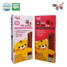 짱죽 쌀눈 어린이육포 오리지널(돼지), 돼지, 5개, 30g