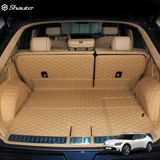 샤오토 GV60 트렁크매트 / 트렁크보호, 블랙x블랙