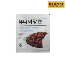 노브랜드 유니짜장덮밥소스 100g, 1개