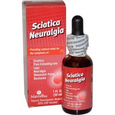 NatraBio 좌골 신경통 1 fl oz 30 ml, 1개