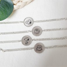 [미아실버] 로프코인 미아방지 팔찌 (각인 무료), 1개, 본품팔찌