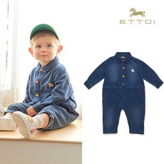 에뜨와 팝데님점프수트 BLUE 07Q13750142