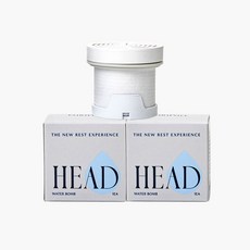 [퓨리풀] 호텔 샤워기 2차 헤드 리필 필터-워터밤(2BOX) : 6개월, 2개