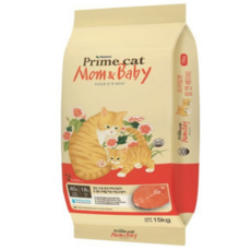  뉴트리나 프라임캣 에코 그린 맘앤베이비 5kg 15kg 20kg 길고양이 대용량 건식사료, 프라임캣 맘앤베이비 15kg 
