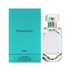 Tiffany Co. 티파니 앤코 향수 쉬어 바이 2.5온스 EDT 여성용, Floral, 2.5 Fl Oz (Pack of 1), 1개, 75ml
