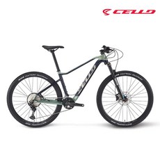 2024년 첼로 XC PRO 50 27.5 XT 24단 카본 MTB 자전거, S(14), 실버민트_딥블루