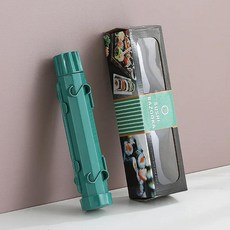 스시 바주카 스트라이프 야채 고기 롤 만들기 도구 라이스 볼 몰, 9.Green, 1개