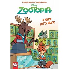 Disney Zootopia : Hard Day s Work (Younger Readers Graphic Novel), 단일옵션