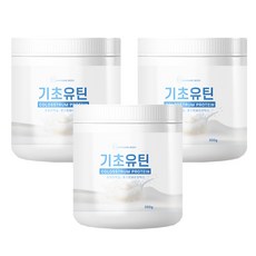 워너비바디 기초유틴 초유 저분자 단백질 쉐이크 보충제, 900g, 3통