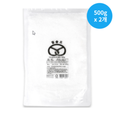 선인 펄솔트 프레첼소금 소금빵소금 굵은소금 500g x 2개