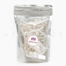 월드푸드 베트남 롱도 코코넛채 MUT DUA NON 코코넛 과육 간식, 1개, 200g
