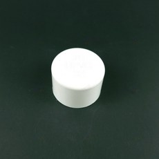 파이프 마개 원형캡 배관 PVC 앤드캡 20mm 화이트 1P, 1개